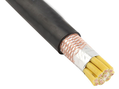 copper wire woven shielded control cable